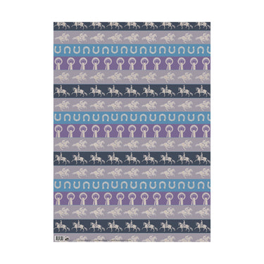 Buy Deckled Edge Horse Design Gift Wrap| Online for Equine