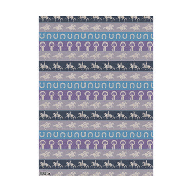 Buy Deckled Edge Horse Design Gift Wrap | Online for Equine