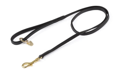 Digby & Fox Black Padded Leather Dog Lead| Online For Equine