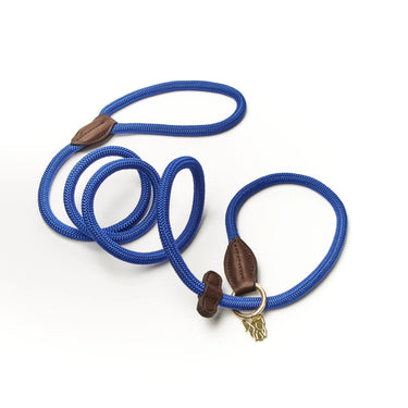 Digby & Fox Blue Fine Rope Slip Lead