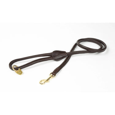 Digby & Fox Brown Rolled Leather Dog Lead