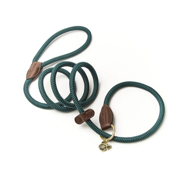 Digby & Fox Green Fine Rope Slip Lead