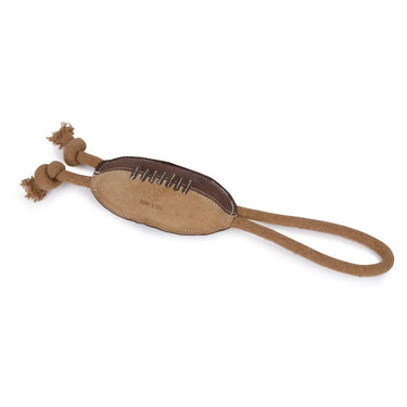 Buy Digby & Fox Leather Rugby Ball Toy-One Size| Online for Equine