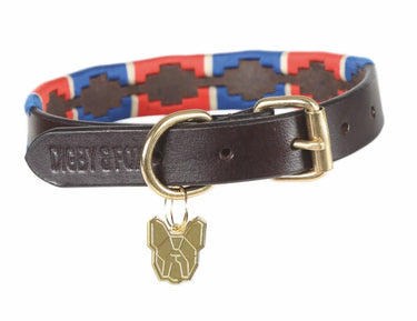 Digby & Fox Navy / Red Drover Polo Dog Collar| Online For Equine