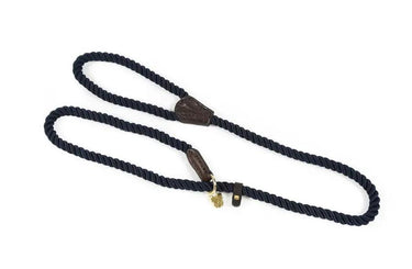 Digby & Fox Navy Rope Slip Dog Lead