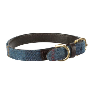 Digby & Fox Navy Tweed Dog Collar| Online For Equine