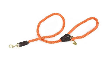 Digby & Fox Orange Rope Dog Lead
