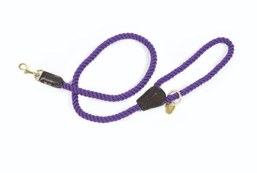 Digby & Fox Purple Rope Dog Lead