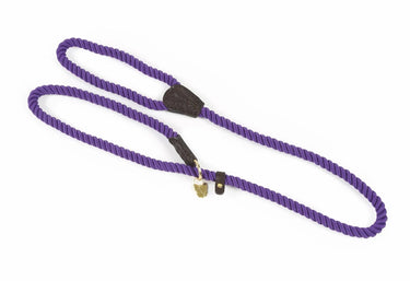 Digby & Fox Purple Rope Slip Dog Lead