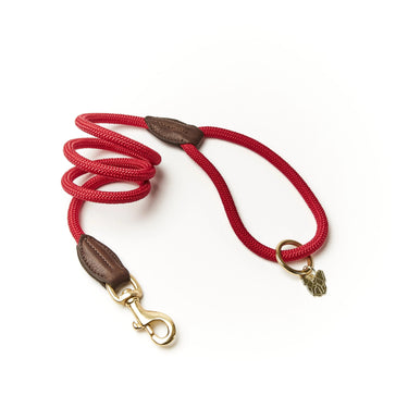 Digby & Fox Red Fine Rope Lead