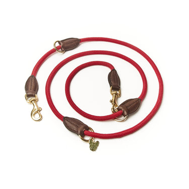 Digby & Fox Red Fine Rope Training Lead
