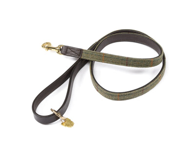 Digby & Fox Red / Yellow / Blue Tweed Tweed Dog Lead