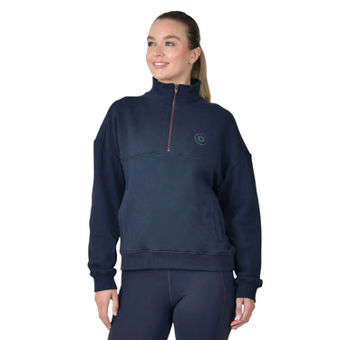 Dublin 1/4 Zip Fleece Pullover Navy| Online For Equine