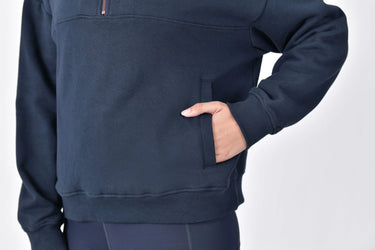 Dublin 1/4 Zip Fleece Pullover Navy| Online For Equine