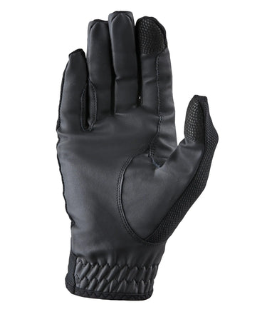 Dublin Adults Black Pull On Cool Mesh Riding Gloves| Online For Equine