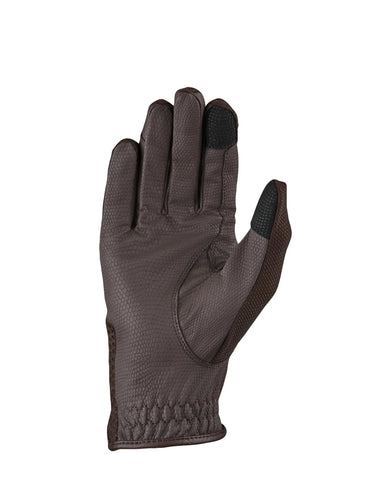 Dublin Adults Chocolate Airflow Honeycomb Gloves| Online For Equine