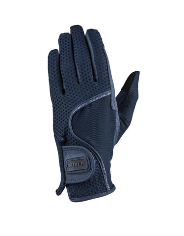 Dublin Adults Navy Airflow Honeycomb Gloves| Online For Equine