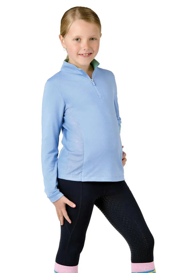 Buy Dublin Airflow Childs Long Sleeve Technical Base Layer Top - 6 - 8 Years| Online for Equine