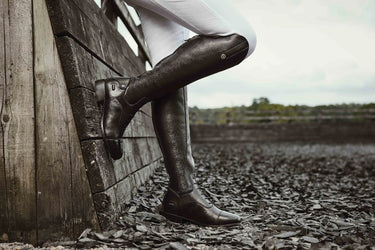 Buy Dublin Arderin Black Tall Leather Field Boots| Online for Equine