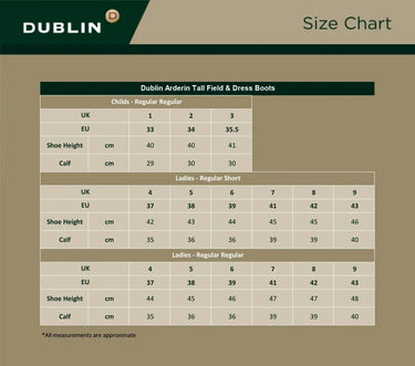 Buy Dublin Arderin Black Tall Leather Field Boots| Online for Equine