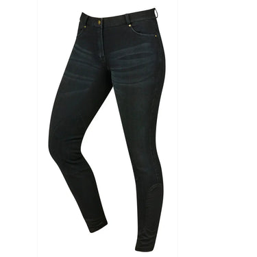 Buy Dublin Shona Knee Patch Denim Breeches| Online for Equine