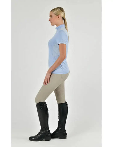 Buy the Dublin Beige Shelby Full Seat Breeches | Online for Equine