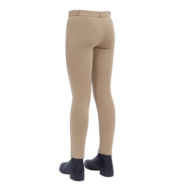 Dublin Beige Supa-Fit Zip Up Knee Patch Jodhpurs| Online For Equine
