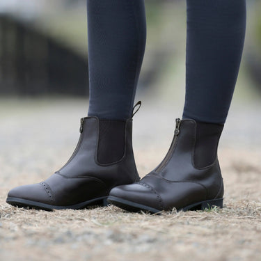 Dublin Black Childrens Foundation Zip Paddock Boots II| Online For Equine