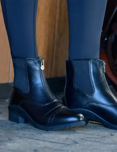 Dublin Black Childs Altitude Zip Paddock Boots