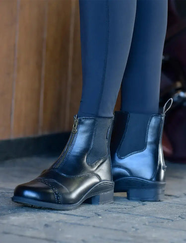 Dublin Black Childs Altitude Zip Paddock Boots