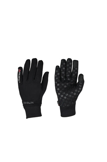 Buy Dublin Black Polartec Fleece Riding Gloves| Online for Equine