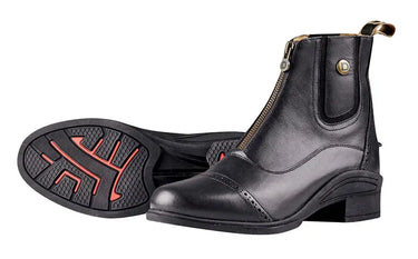 Buy Dublin Black Rapture Zip Paddock Boots| Online for Equine