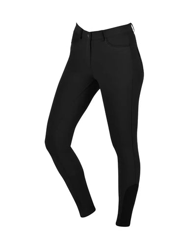 Buy the Dublin Black Shelby Full Seat Breeches | Online for Equine