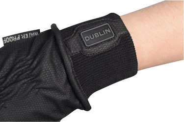 Buy Dublin Black Synthetic Leather Thinsulate Waterproof Gloves| Online for Equine