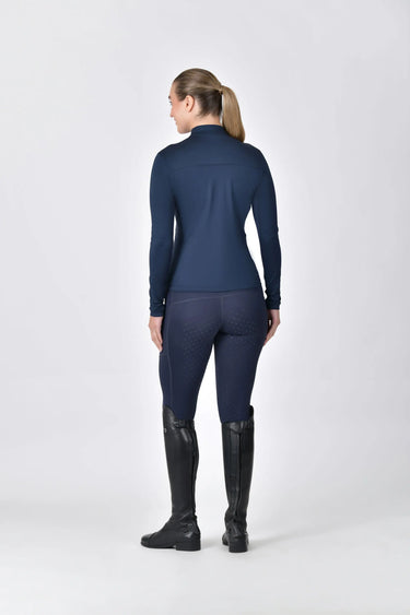 Dublin Breathable Long Sleeve Riding Top Navy| Online For Equine