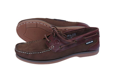 Buy Dublin Broadfield Arena Shoes-UK 9 / Eur 43-Navy / Chestnut| Online for Equine