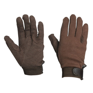 Dublin Brown Track Riding Gloves| Online For Equine