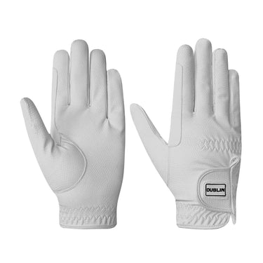 Dublin Childs White Everyday Riding Gloves| Online For Equine