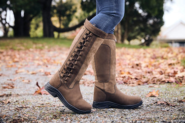 Dublin Chocolate Pinnacle III Laced Country Boots| Online For Equine