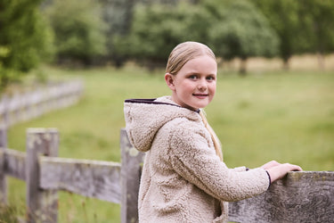 Buy Dublin Cream Kids Talia Teddy Pullover| Online for Equine