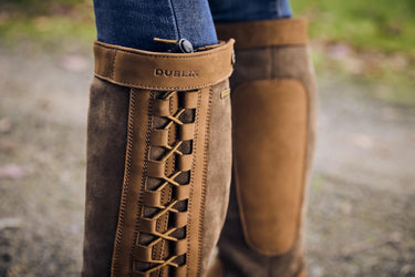 Dublin Dark Brown Pinnacle III Laced Country Boots| Online For Equine