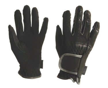 Dublin Everyday Adults Mighty Grip Black Riding Gloves| Online For Equine