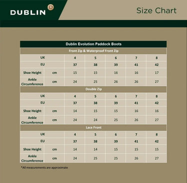 Buy Dublin Evolution Waterproof Zip Front Paddock Boots| Online for Equine