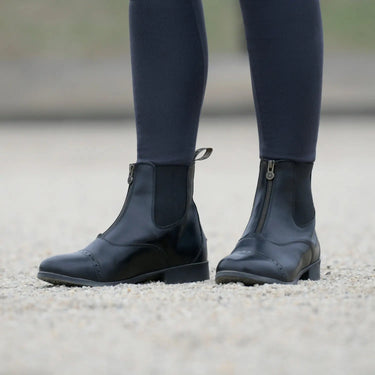 Buy Dublin Foundation II Adults Zip Front Jodhpur Boots| Online for Equine