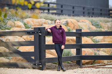 Dublin Kids 1/4 Zip Fleece Pullover| Online For Equine