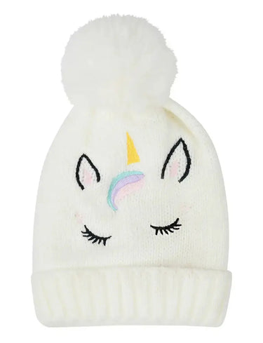 Buy Dublin Kids Embroidered Unicorn Beanie| Online for Equine