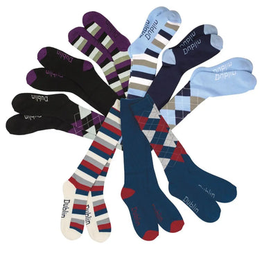 Buy Dublin Knee Length Socks (3 Pack)| Online for Equine