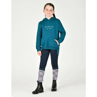 Buy Dublin Legion Blue/Silver Kids Lilah Lurex Logo Hoodie| Online for Equine