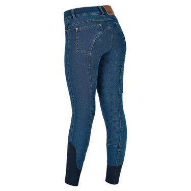 Dublin Light Blue Denim Kids Shona Denim Full Seat Breeches| Online For Equine