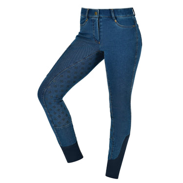 Dublin Light Blue Denim Kids Shona Denim Full Seat Breeches| Online For Equine